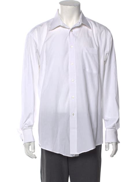 christian dior monsieur dress shirt|Christian Dior shirt with logo.